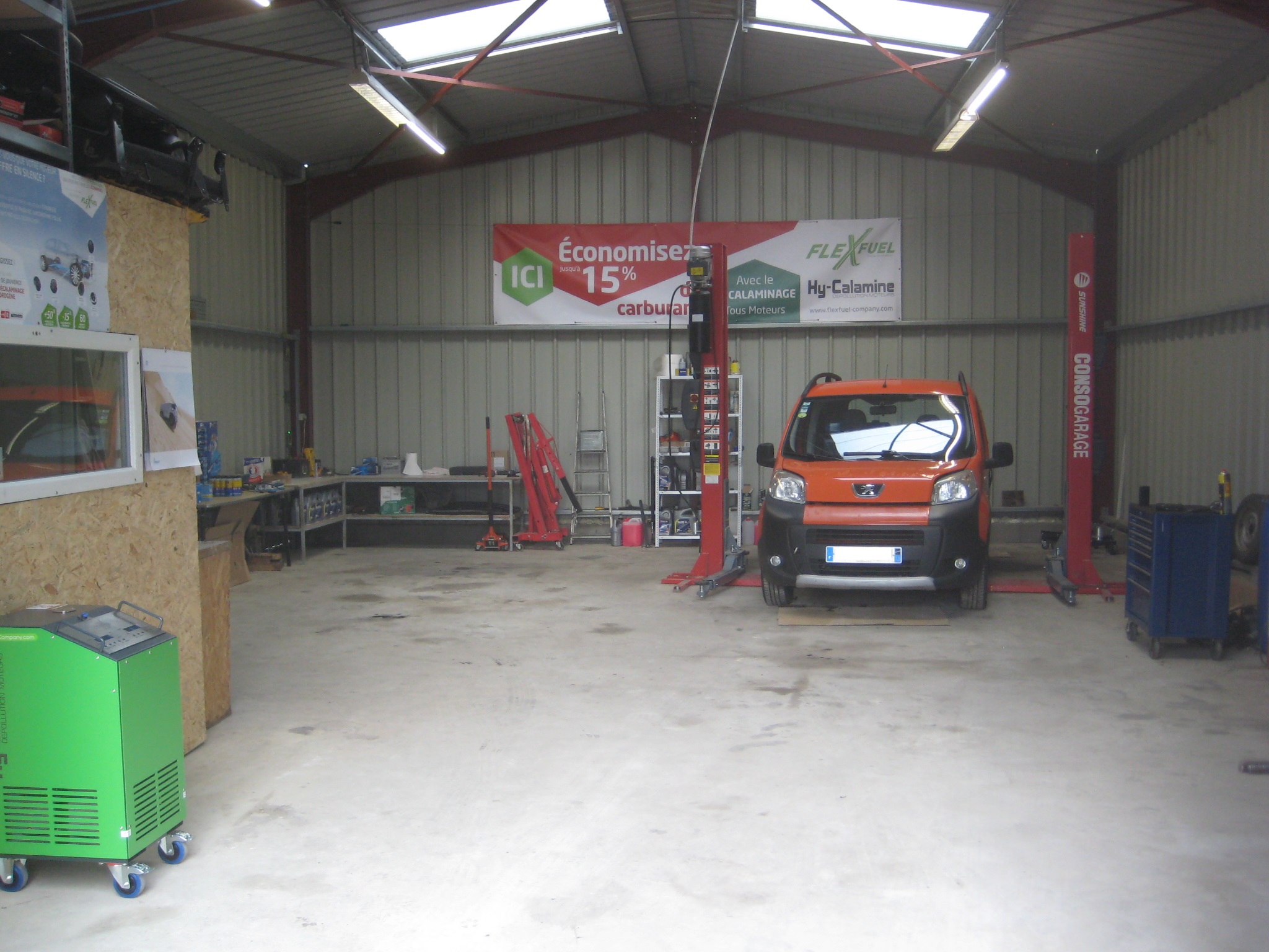 Installation kit ethanol dans l'aude